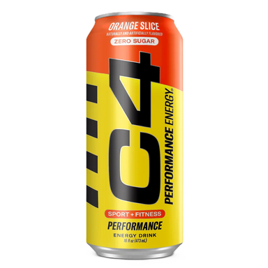 Cellucor c4 energy drink zero azucar 16 oz (12 latas) orange slice