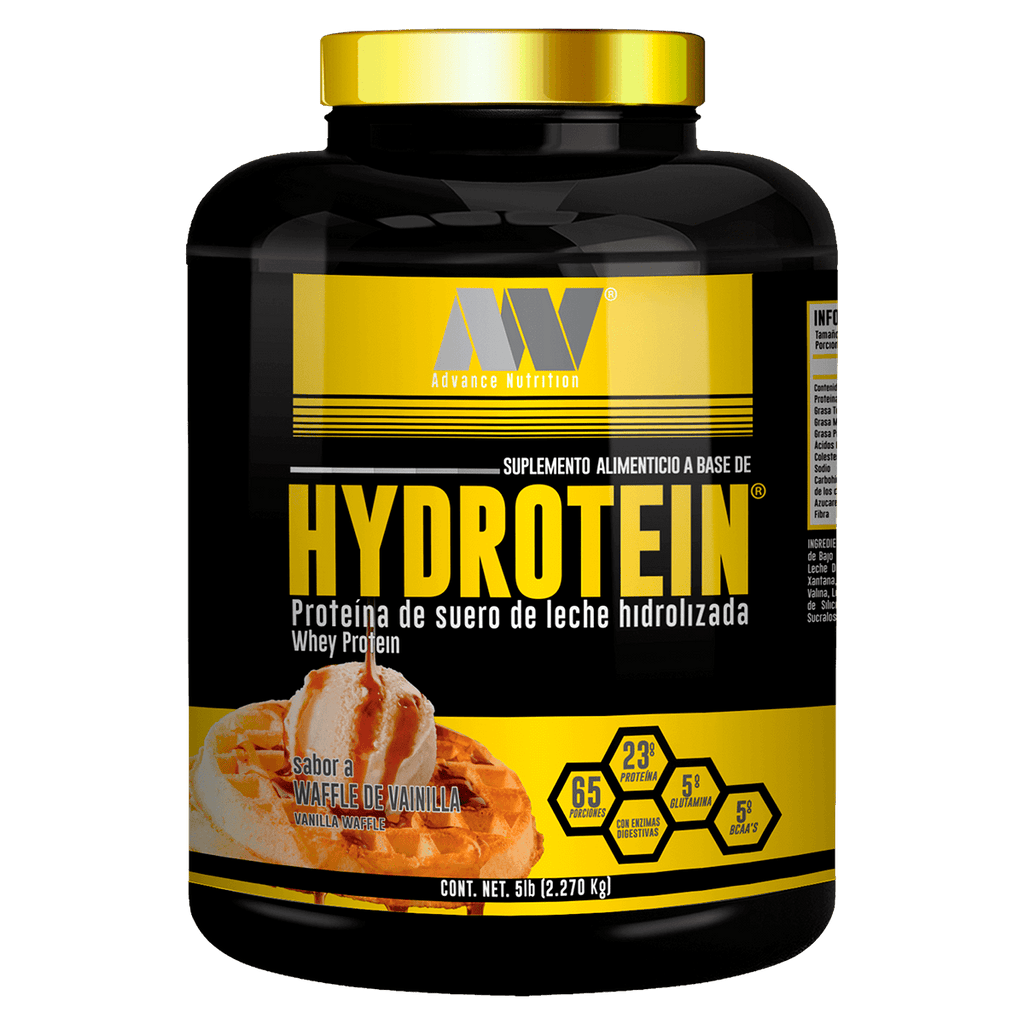 Advance Nutrition Proteina Hydrotein 5 Libras waffle vainilla