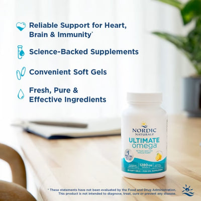 Nordic Naturals Ultimate Omega 60 tabletas Portada 2