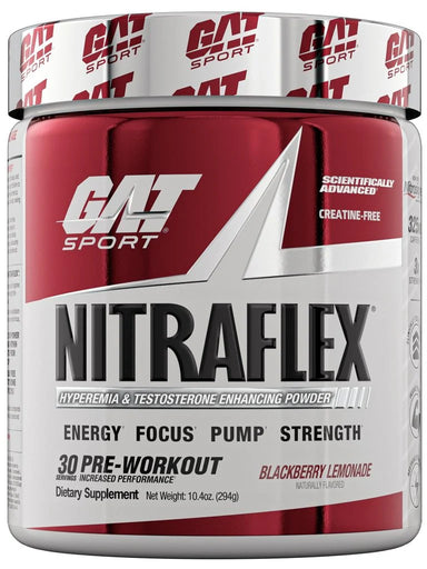 GAT Sport Nitraflex Advance Pre Entreno 30 Servicios blackberry lemonade