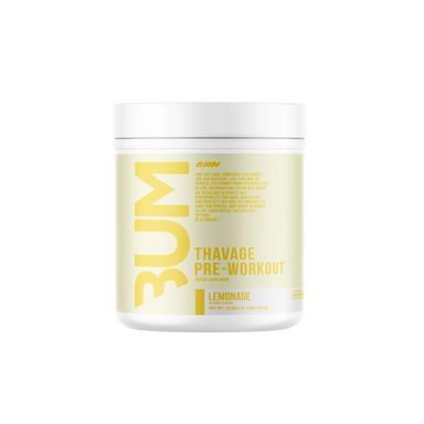 Raw Nutrition Bum Thavage Pre Entreno 40 Servicios lemonade
