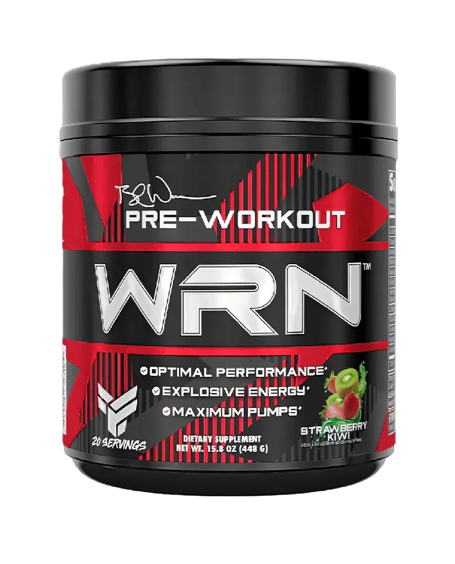 Finaflex WRN Pre-Workout 20 SERV + Shaker Y Muñequeras fresa kiwi