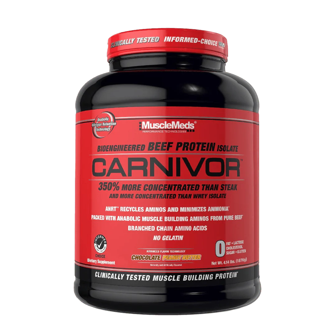 MuscleMeds Proteina Carnivor 4.1 Libras 56 Servicios chocolate peanut butter
