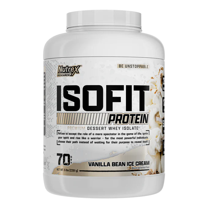 Nutrex Proteina Isofit 5 Lbs 70 Servicios vainilla