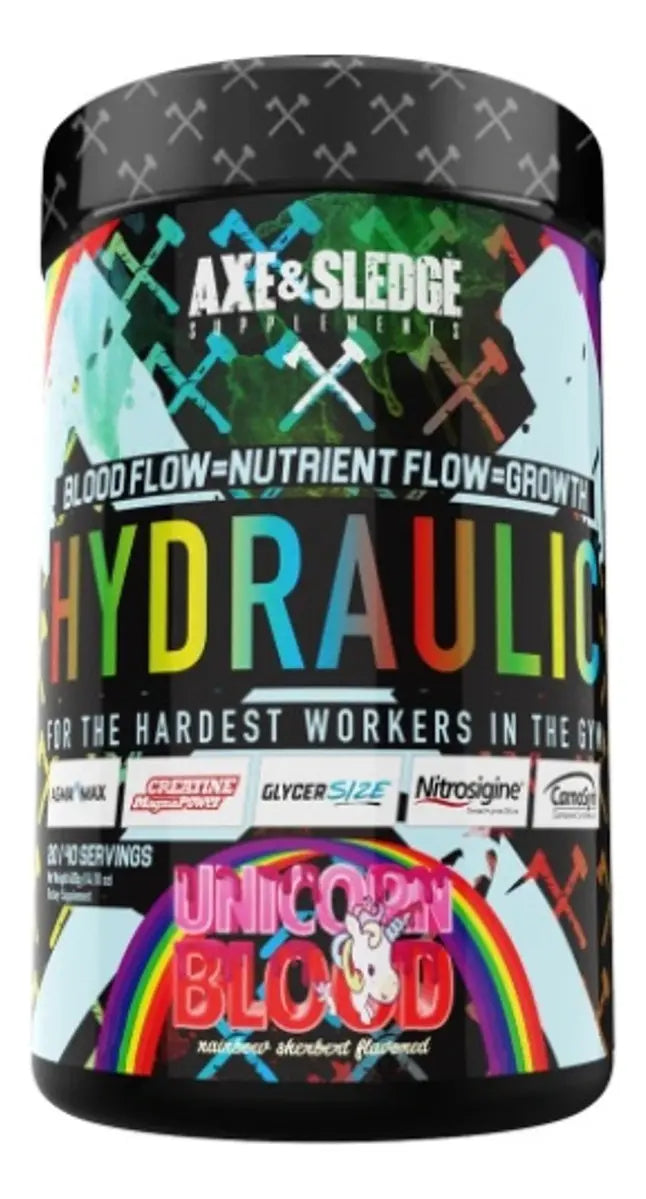 Axe & Sledge Hydraulic2 Advanced Pre Entreno 20/40 Servicios Unicorn blood