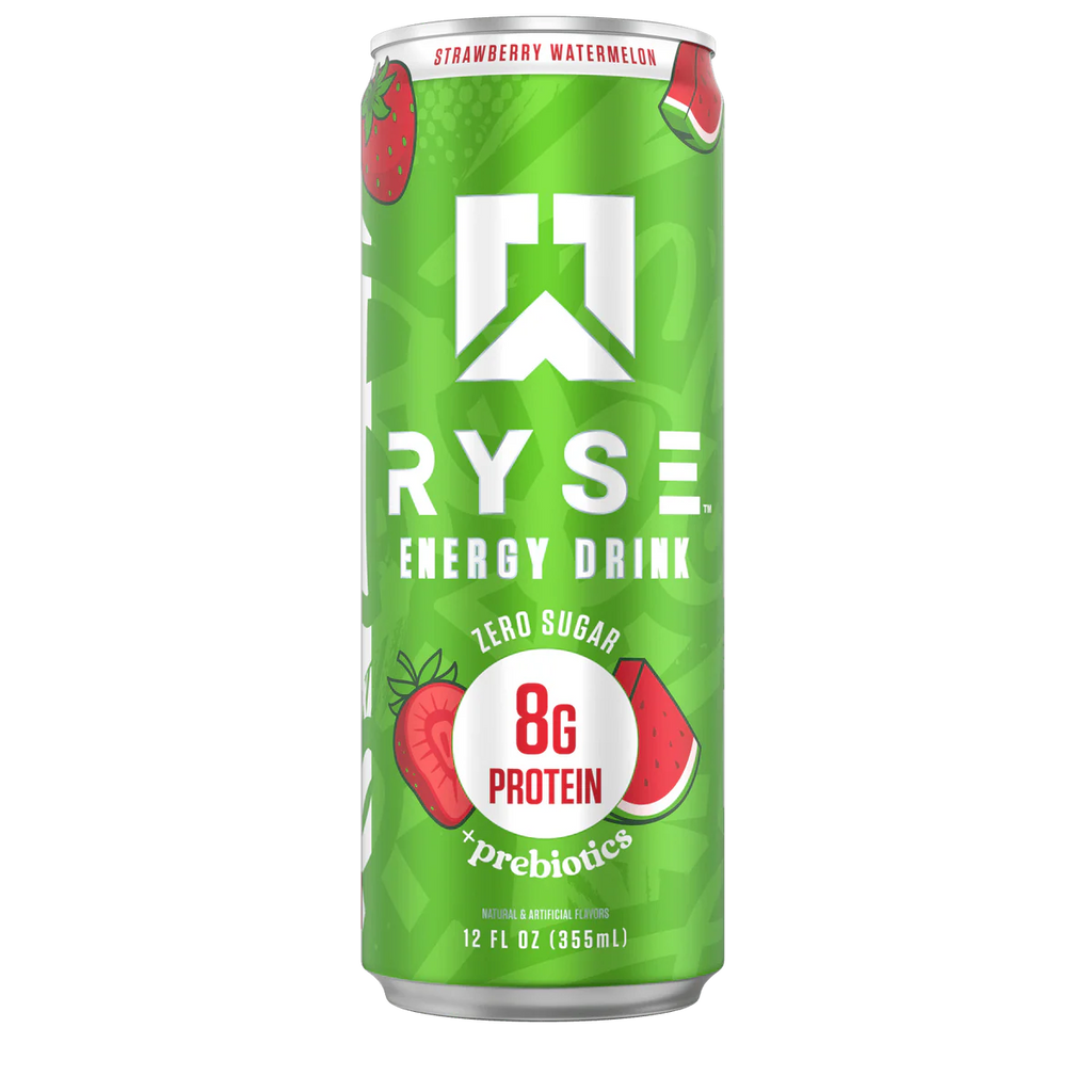 Ryse Energy Drink + Proteina 12 pack Strawberry Watermelon