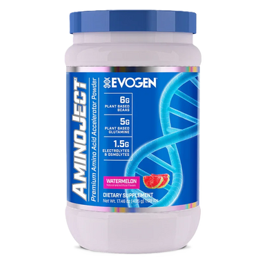 Evogen Aminoject 30 Servicios. Aminoácidos fresa sandia