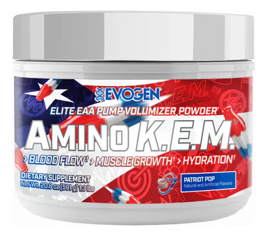 Evogen Amino KEM Eaa y Bcaa 30 Servicios patriot pop