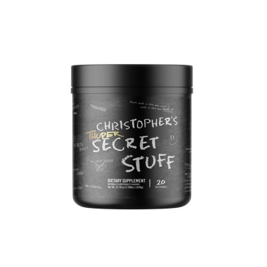 Raw Nutrition Thuper Chistopher Secrete Stuff Pre Entreno 20 Servicios