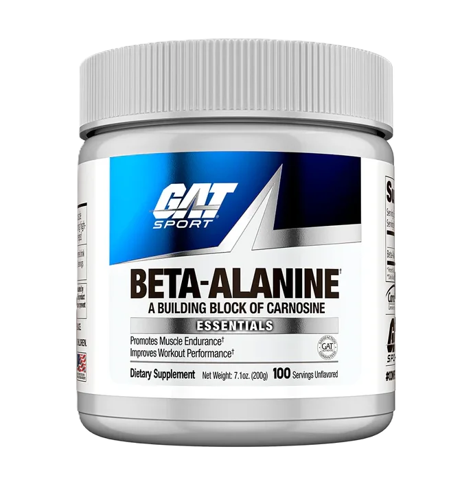 GAT Sport Beta Alanina 200 Gr 100 Servicios