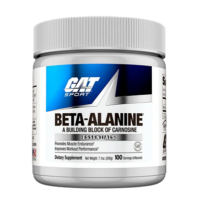GAT Sport Beta Alanina 200 Gr 100 Servicios