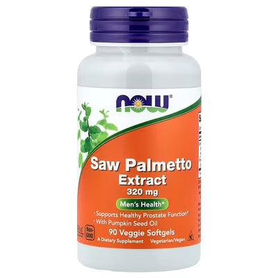 Now Foods Saw Palmetto Berries 550 mg - 100 Capsulas