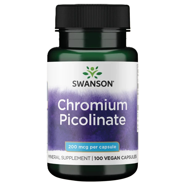 SWANSON CHROMIUM PICOLINATE 60 CAPS