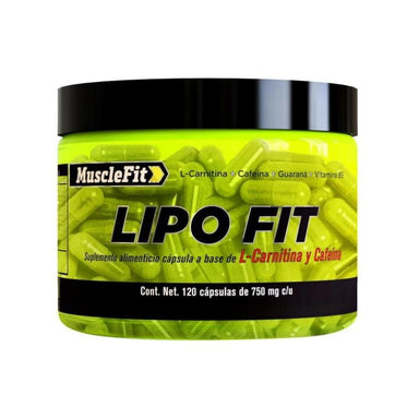 Musclefit Lipo Fit 120 cápsulas informacion portada
