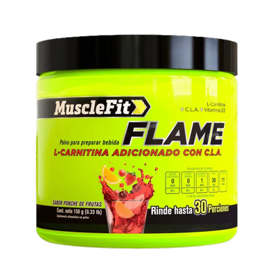 Musclefit Flame Carnitina + Cla 30 Servicios