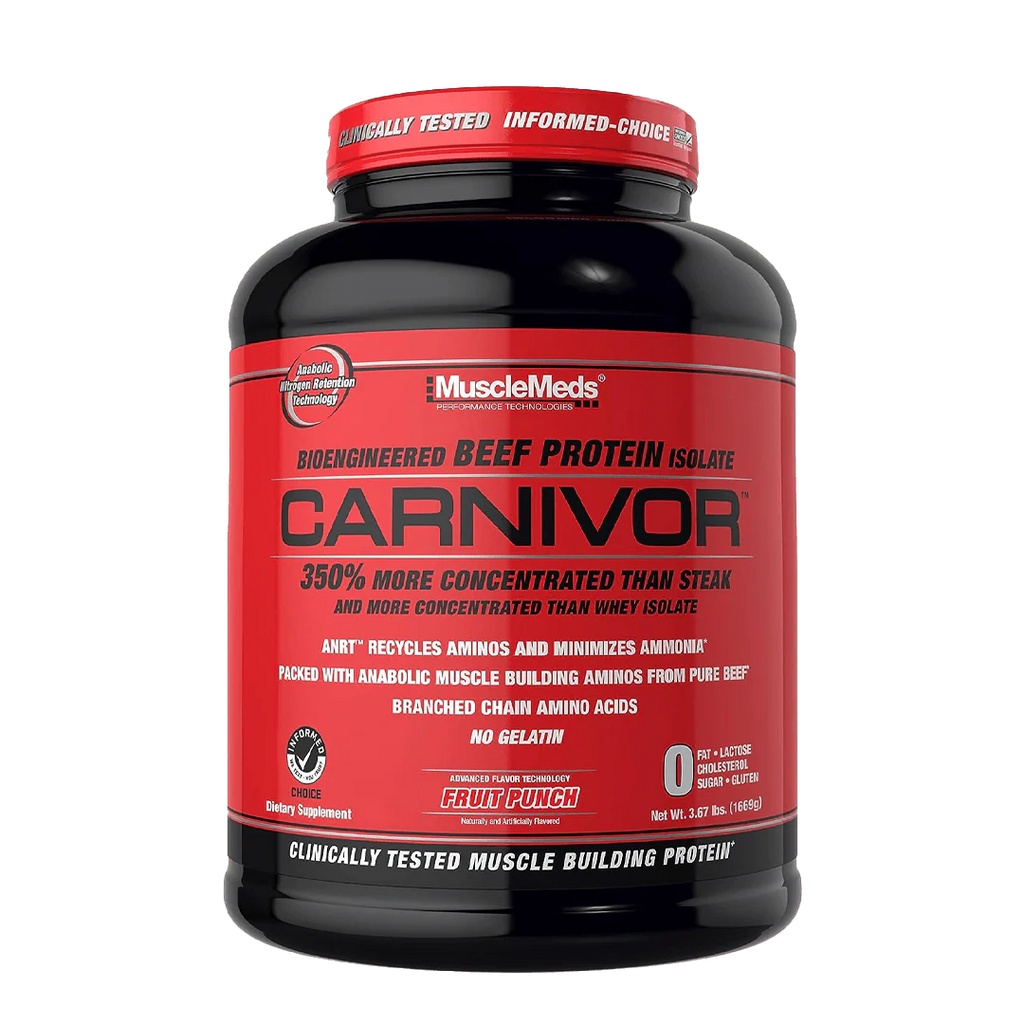 Musclemeds Proteina Carnivor 4lb Fruit Punch 56 servicios