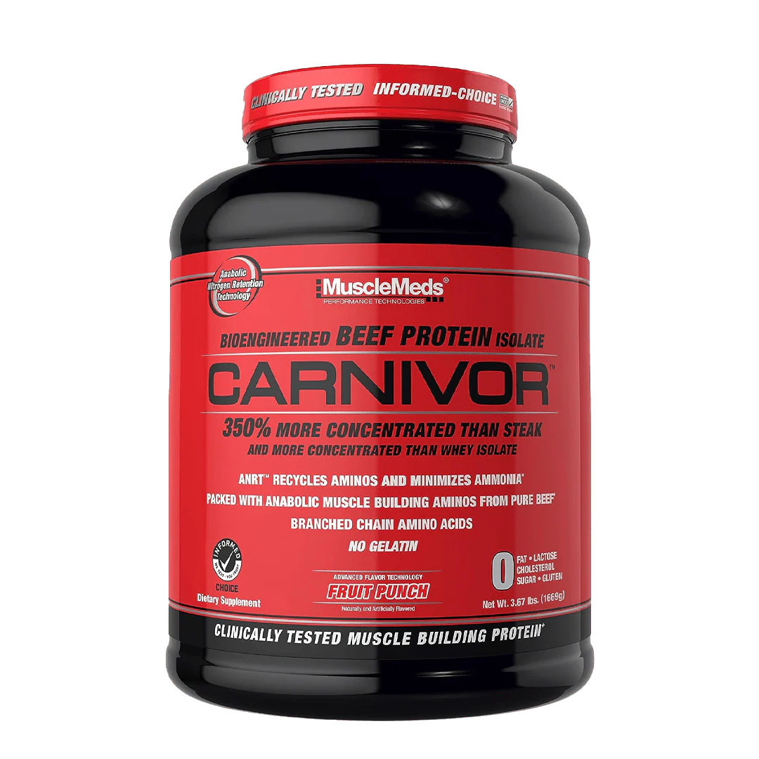 Musclemeds Proteina Carnivor 4lb Fruit Punch 56 servicios