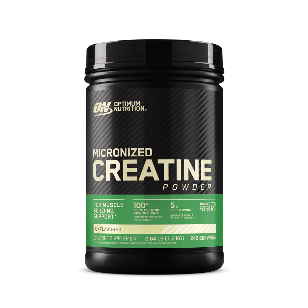 Optimum Nutrition Creatina Powder 1.2 kg 240 Servicios