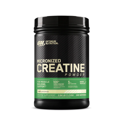 Optimum Nutrition Creatina Powder 1.2 kg 240 Servicios