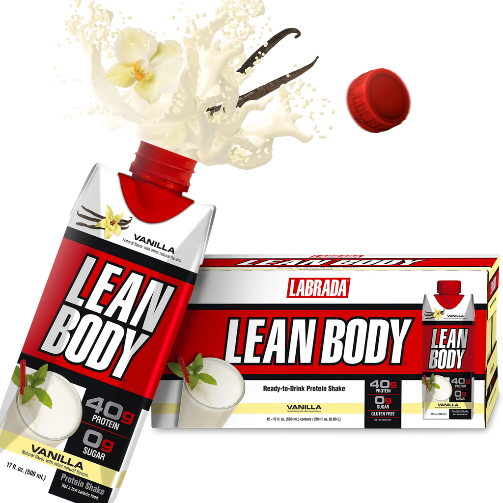 Labrada Lean Body Proteina Shake 12 Pack Vainilla
