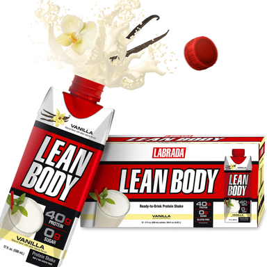 Labrada Lean Body Proteina Shake 12 Pack Vainilla