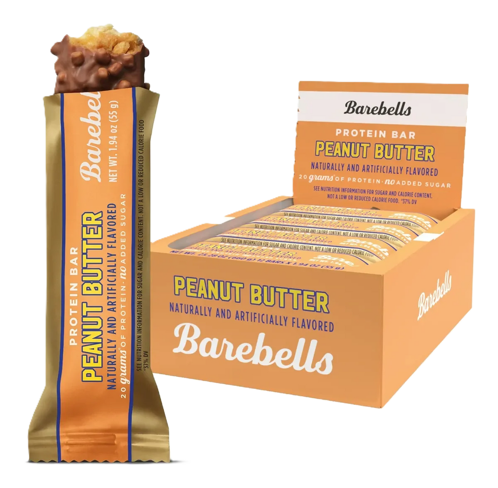 Barebells Barras de Proteina Caja 12pz Peanut butter
