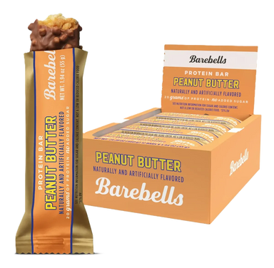 Barebells Barras de Proteina Caja 12pz Peanut butter