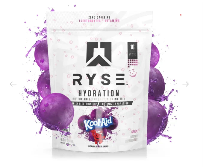 Ryse Hydratation 16 Sticks Kool Aid Grape