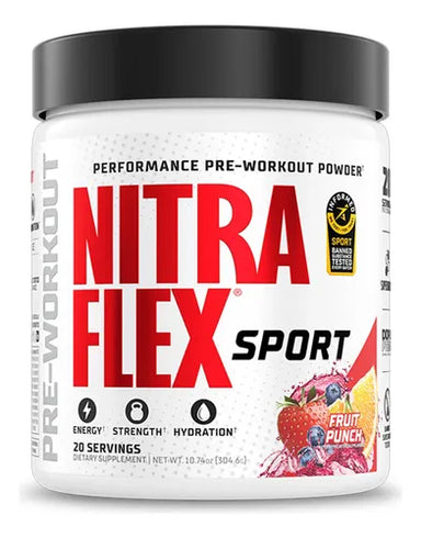 GAT Sport Nitraflex Sport Extreme 30 Servicios ponche de frutas