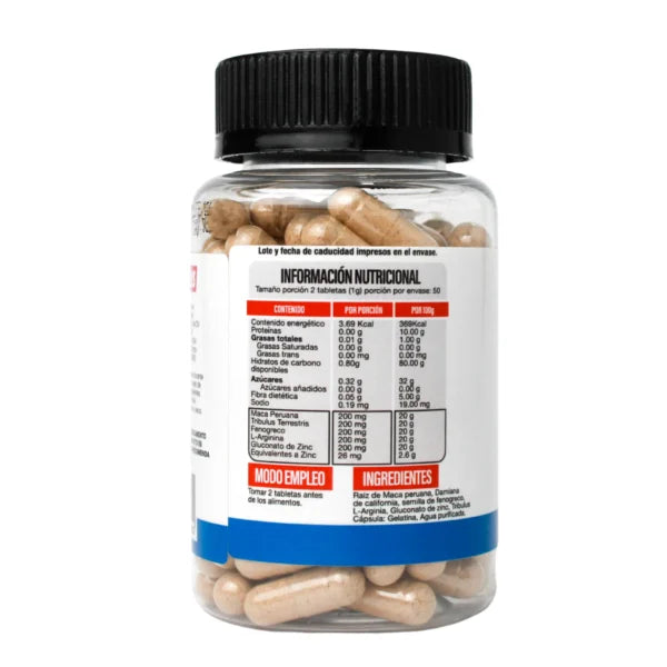 Now Foods MSM 120 Vegan Cap Superlabs Nutrition TestoMen 350 mg 100 Capsulas Informacion nutricional