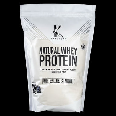 Kardagar Natural Whey Protein 1Kg 50 Servicios Sin Sabor