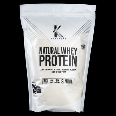 Kardagar Natural Whey Protein 1Kg 50 Servicios Sin Sabor