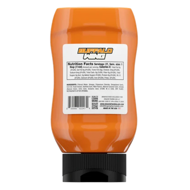 Dragon Dip Buffalo Wing 300mg Informacion nutricional