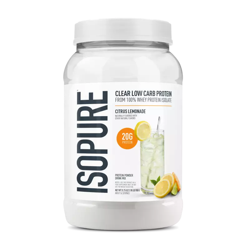 Isopure Clear Infusion 1.98 Lbs 36 servicios citrus lemonade