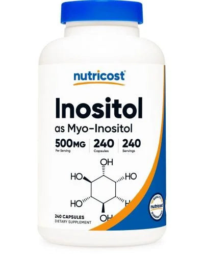 NUTRICOST INOSITOL 500MG 240 CÁPSULAS