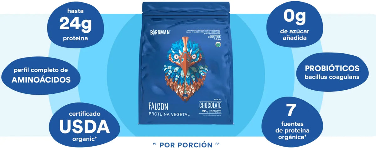 Birdman Proteina Falcon Bolsa 1.8 Kg portada 2