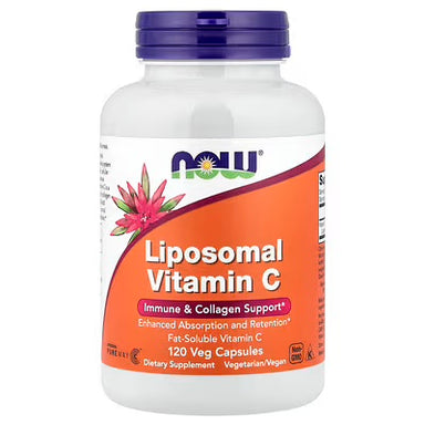 Now Foods Vitamina C Liposomal 500 Mg 120 Cápsulas Vegetales