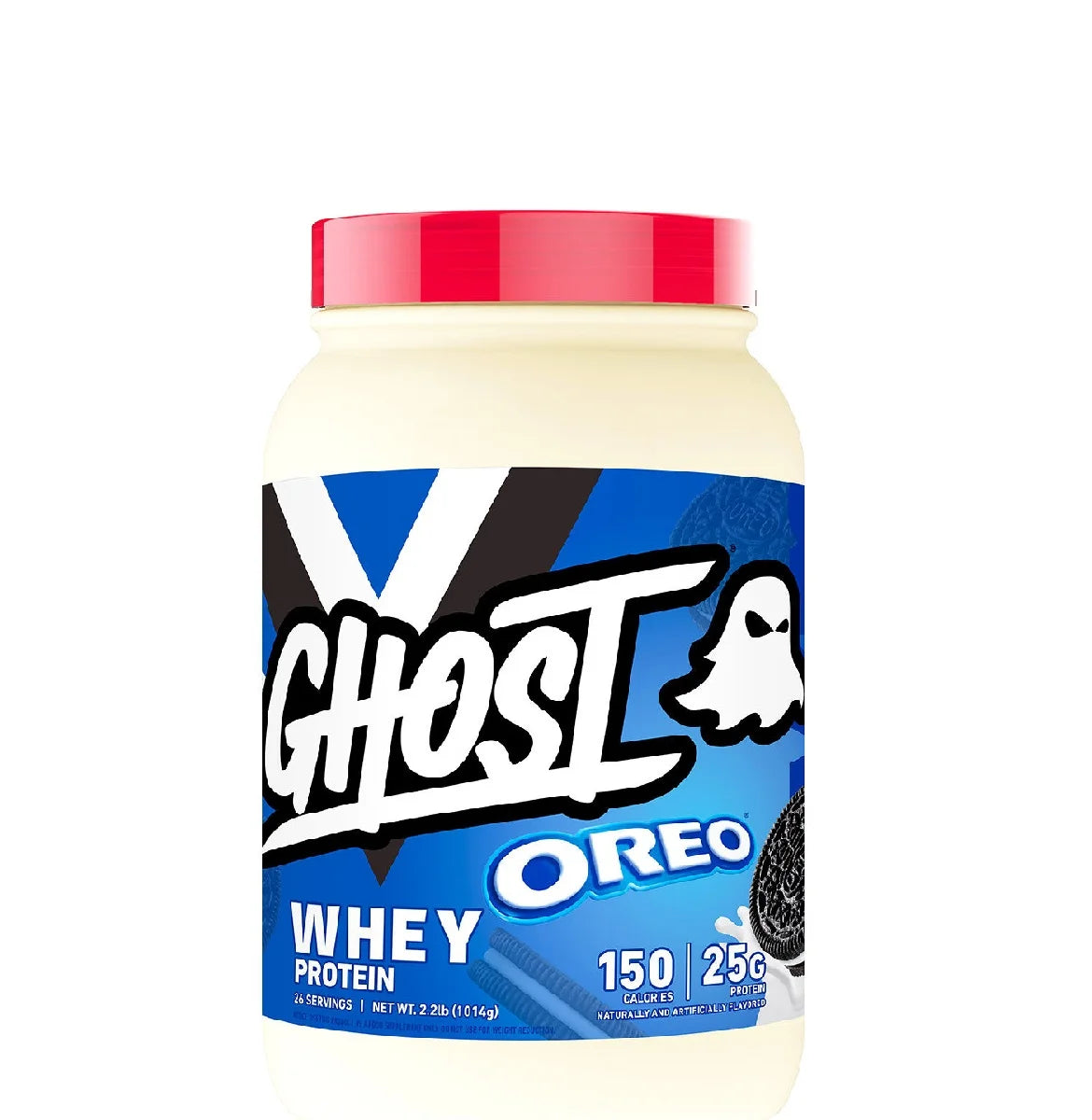 Proteina Ghost Whey 2lbs 26 Servicios Sabor Oreo