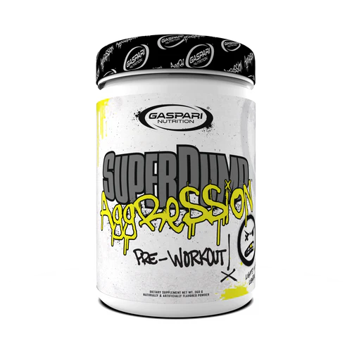 Gaspari Nutrition Superpump Aggression Pre Entreno 360Gr 40 Servicios Lights Out Lemon