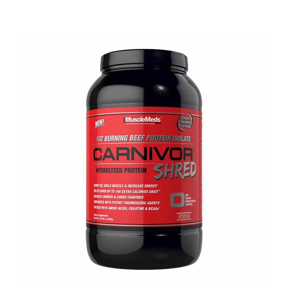 MuscleMeds Carnivor Shred 2 libras chocolate