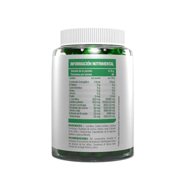 FSB Lipo Shred Fit Line 60 Capsulas informacion nutricional