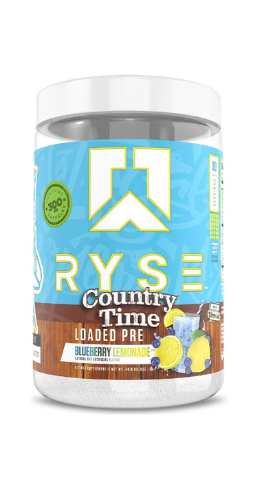 Ryse Loaded Pre Entreno Country Time 411Gr 30 Servicios blueberry emonade