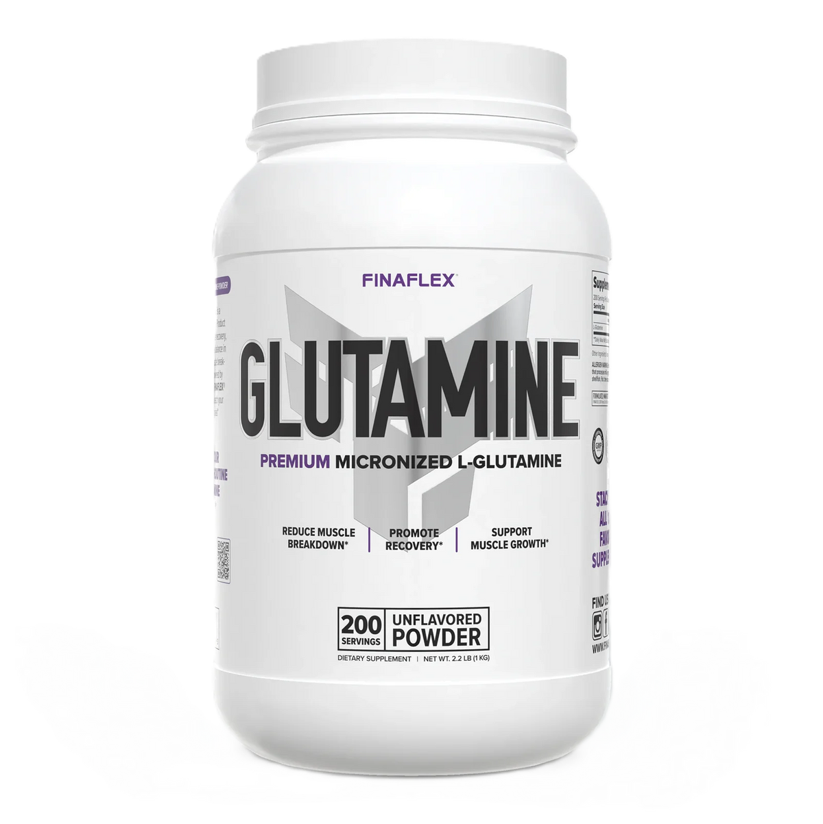 Finaflex Glutamine 1k 200 Servicios
