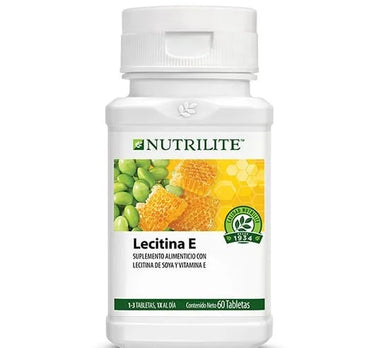 Nutrilite Lecitina + Vitamina E 60 Tabletas Masticables