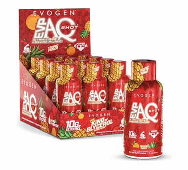Evogen EVP AQ Shot Stim Free Liquid Pump 12 Pack Tropical Punch