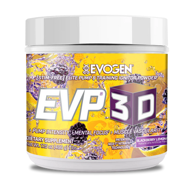 Evogen Evp 3D Stim Free Pre Entreno 40 Servicios blackberry lemonade