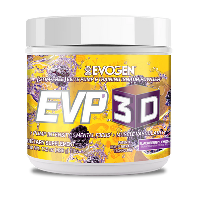 Evogen Evp 3D Stim Free Pre Entreno 40 Servicios blackberry lemonade