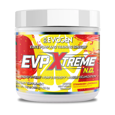 Evogen EVP Xtreme N.O Pre Entreno 40 Servicios fresa limonada