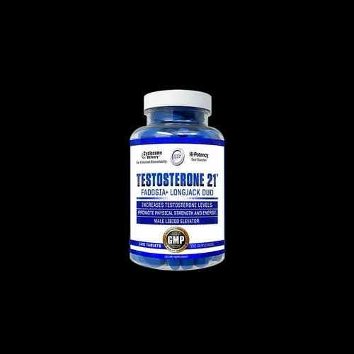 BlackBear Glutamina 1 Kg 200 Servicios Hi Tech Testosterone 21 120 Capsulas Portada