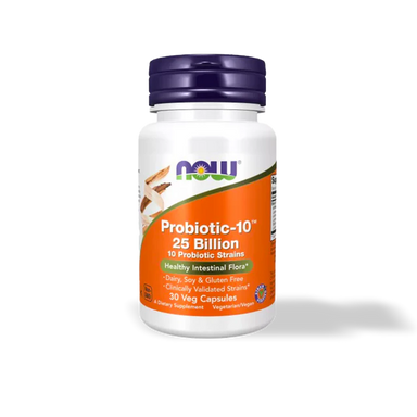 Now Foods Probiotico 25 Billones 30 Capsulas